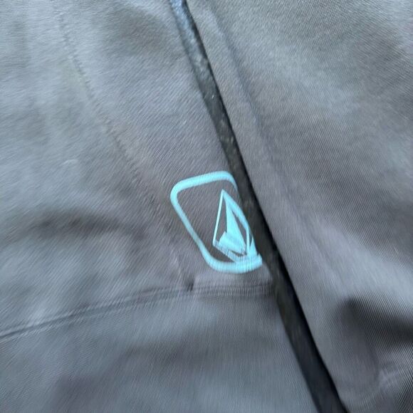 Volcom Women's Graphic Print Drawstring Long Sleeve Pullover Hoodie Gray Large - Picture 9 of 11